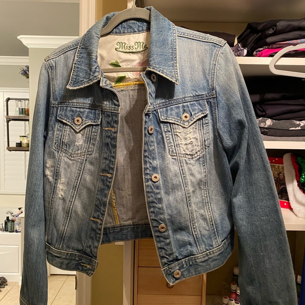 Miss Me distressed jean jacket